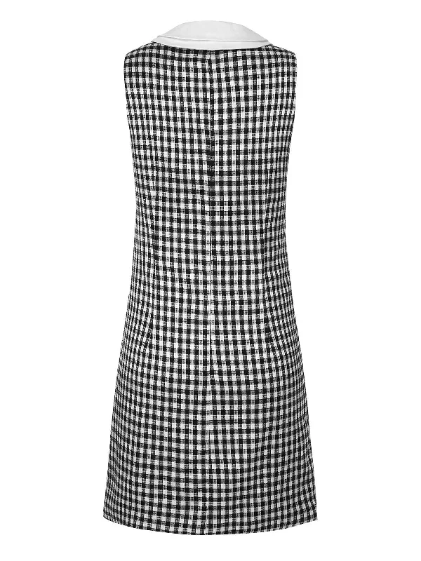 1960s-acetate-gingham-plaid-shift-dress