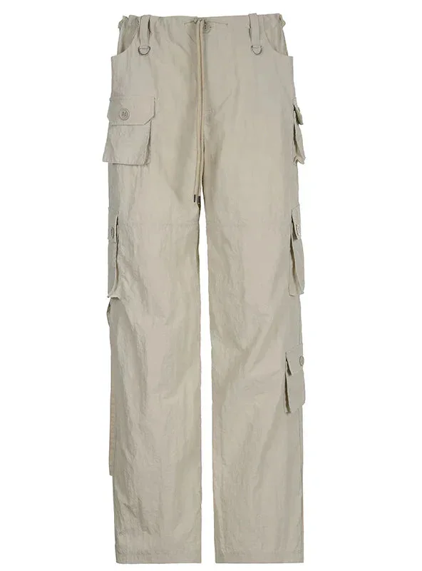 2023-rope-flanging-multi-pocket-pants