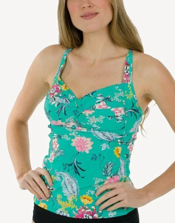 30851-489 Seafolly Water Garden Singlet Tankini