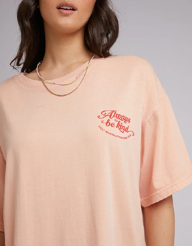 all-about-eve-mantra-tee-sand