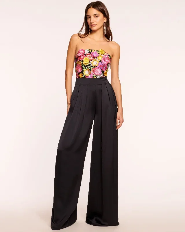 Almeda Strapless Embellished Jumpsuit