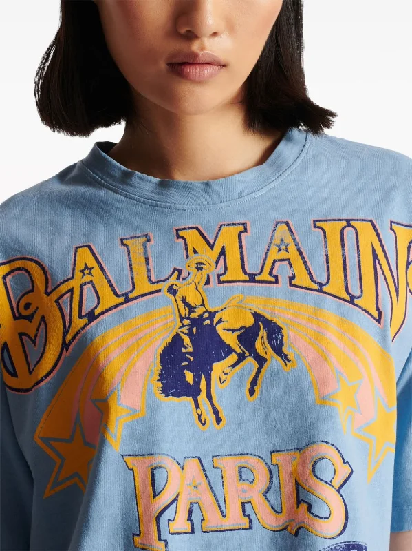 balmain-balmain-western-print-cropped-tee-tees-600043835blu