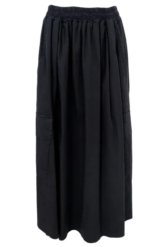 Black Colour - Bcmona Cargo A-Skirt - Black