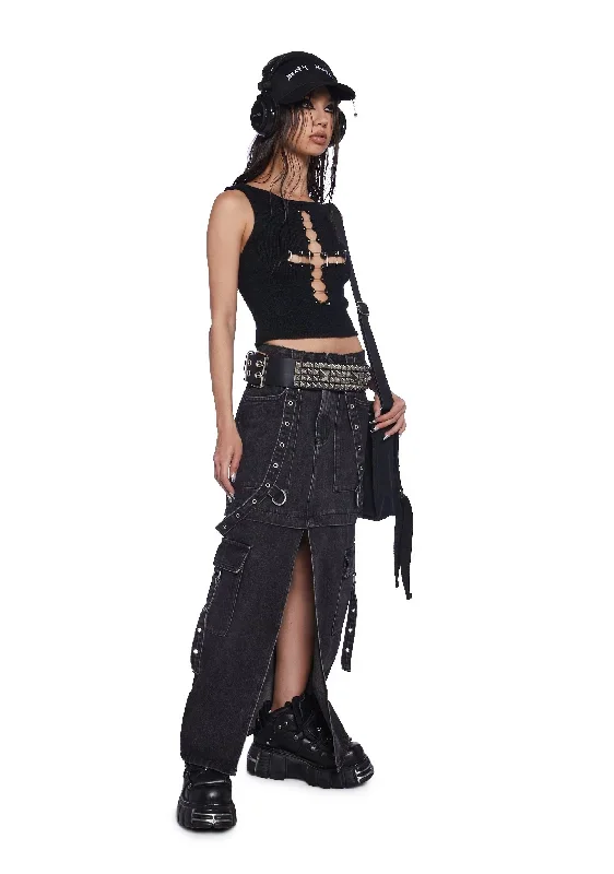 bondage-midi-skirt