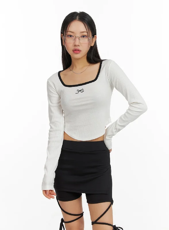 bowknot-long-sleeve-crop-top-cm412