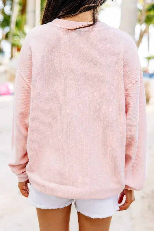 bridesmaid-blush-pink-corded-embroidered-sweatshirt