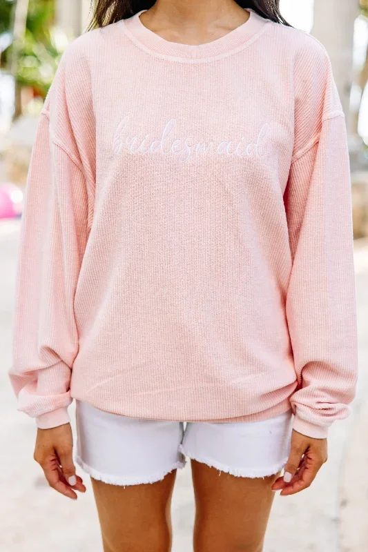 bridesmaid-blush-pink-corded-embroidered-sweatshirt