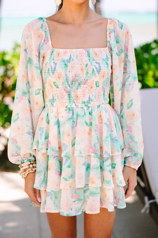 Green Floral