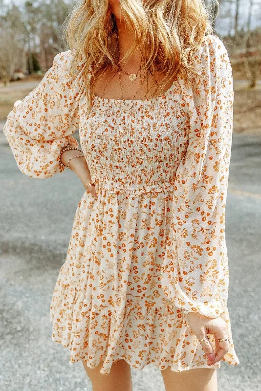 Casidy's Dress - Apricot