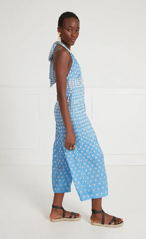 cowrie-print-jumpsuit-cornflower