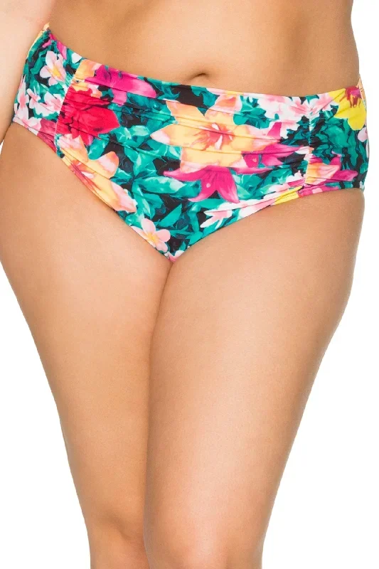 Curve Native Blooms Shoreline Shirred Bottom