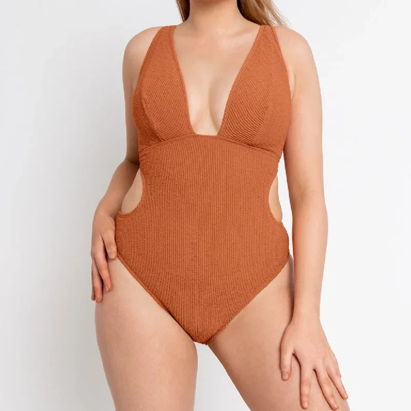 Curvy Kate Holiday Crush Non Wired Plunge Swimsuit *Final Sale*