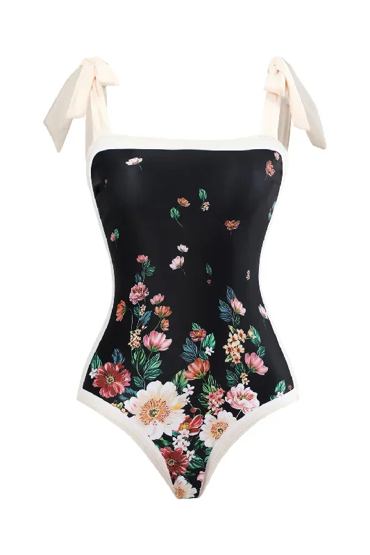 ensemble-de-maillots-de-bain-une-piece-noir-imprime-vintage-avec-jupe-de-plage