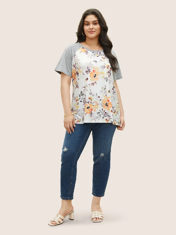 floral-butterfly-print-raglan-sleeve-t-shirt