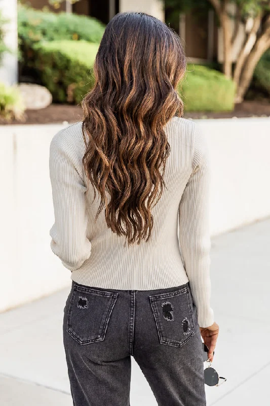 from-this-moment-cream-ribbed-sweater