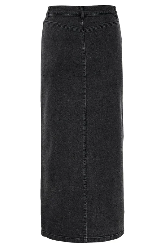 gestuz-siwgz-hw-long-skirt-washed-black