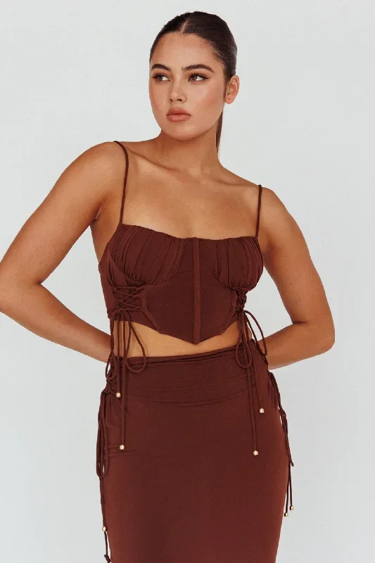 graziella-corset-crop-top-chocolate