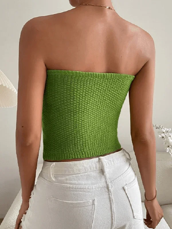 green-knitted-bandeau-top