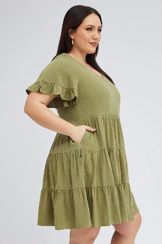 green-relaxed-dress-short-sleeve-v-neck-linen-blend-cdd1462-34rb-3