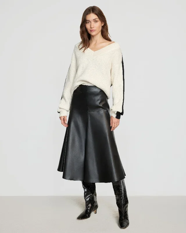 harley-a-line-vegan-leather-skirt-black