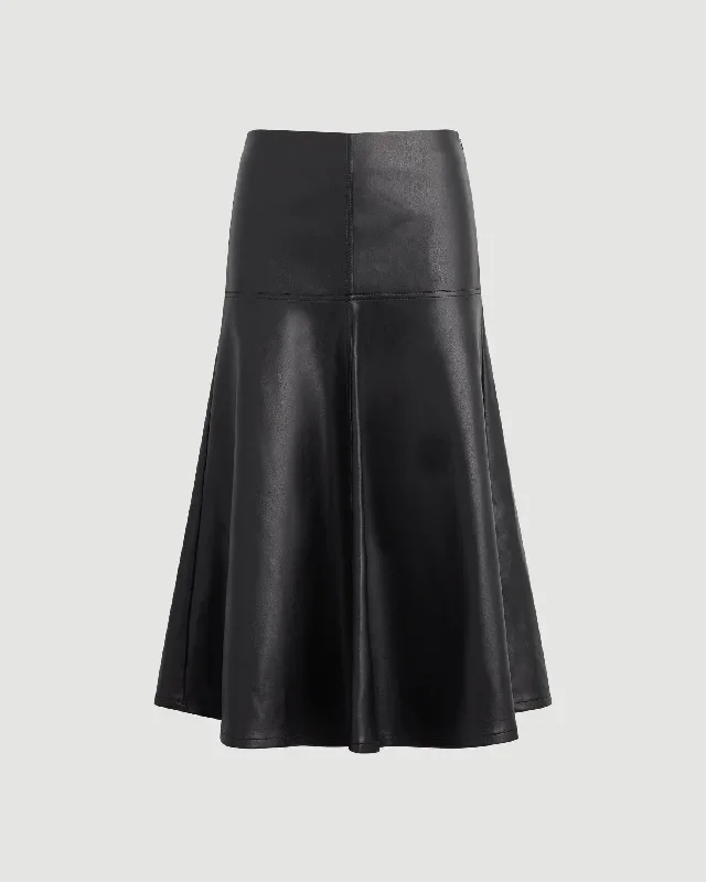 harley-a-line-vegan-leather-skirt-black