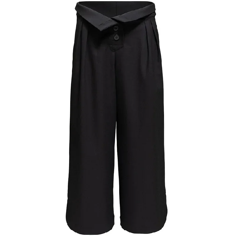 HIGHWASTED CULOTTE ""HILKA"" IN BLACK