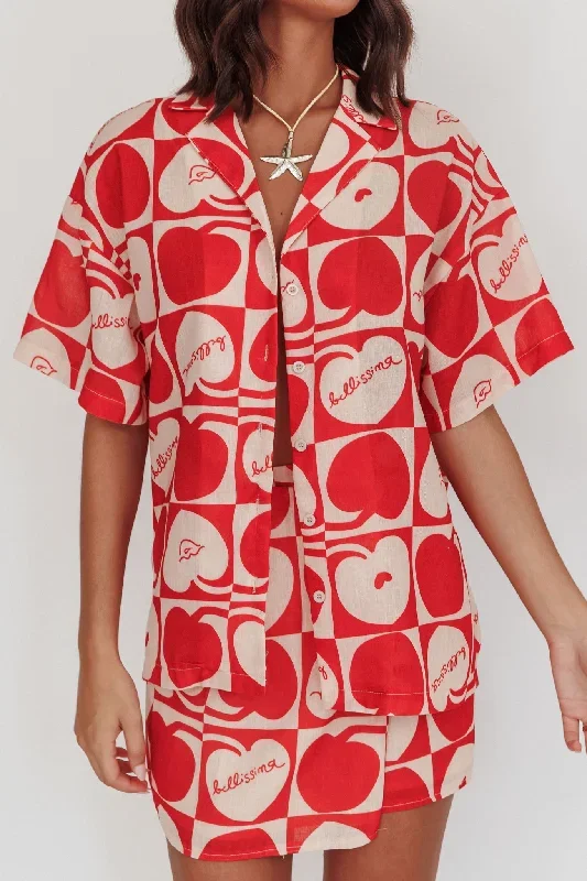 ithaca-cherry-print-short-sleeve-shirt-red-beige