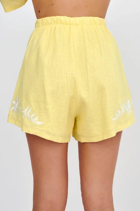 jeni-embroidered-detail-shorts-yellow