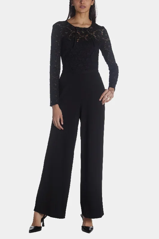 Lace Bodice Jumpsuit