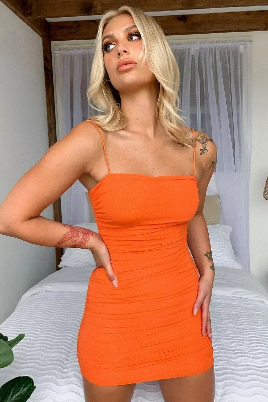 Landon Dress - Orange