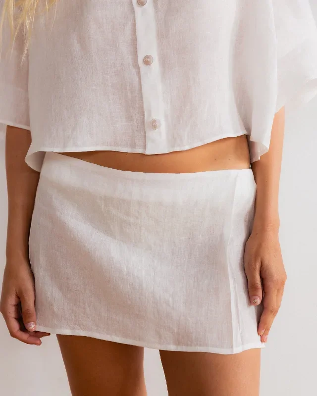 linen-pleat-skirt-white