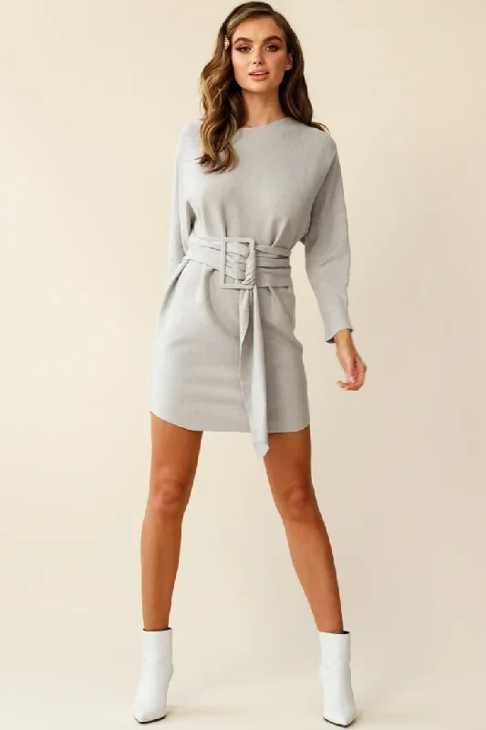 lorelei-long-sleeve-wide-belt-knit-dress-grey