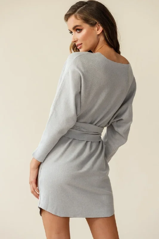 lorelei-long-sleeve-wide-belt-knit-dress-grey