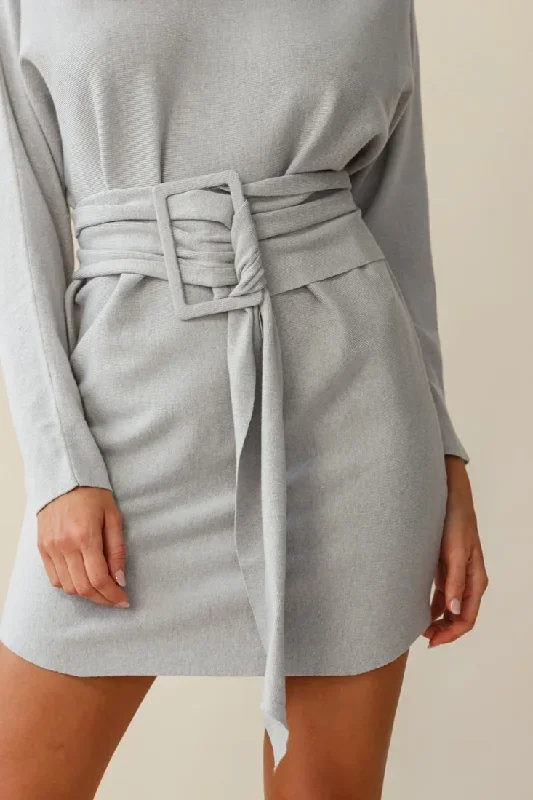 lorelei-long-sleeve-wide-belt-knit-dress-grey