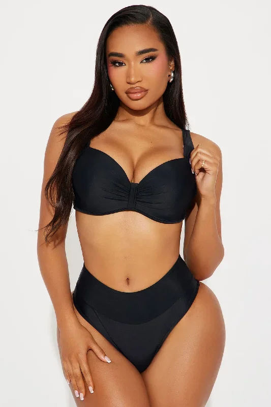 Mae Molded Cup 2 Piece Bikini - Black