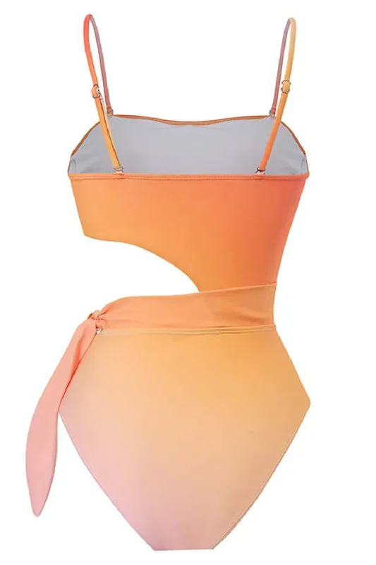 maillot-de-bain-une-piece-orange-taille-haute-avec-decoupe