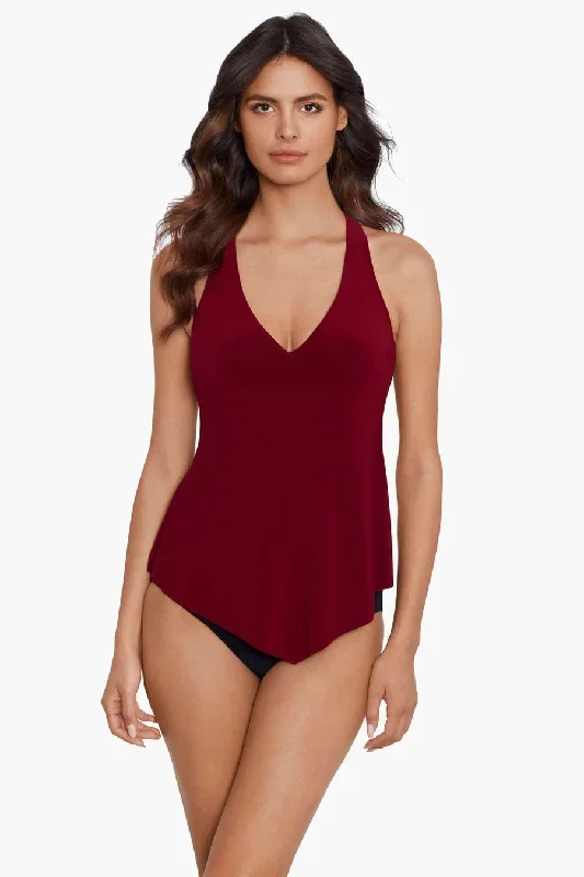 Magicsuit Taylor Tankini Top - Merlot