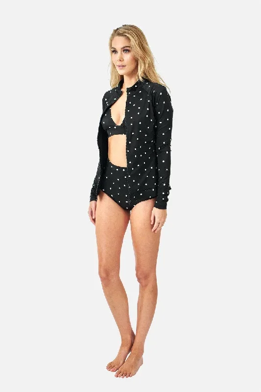 never-say-never-high-waisted-bikini-bottom-polka-noir