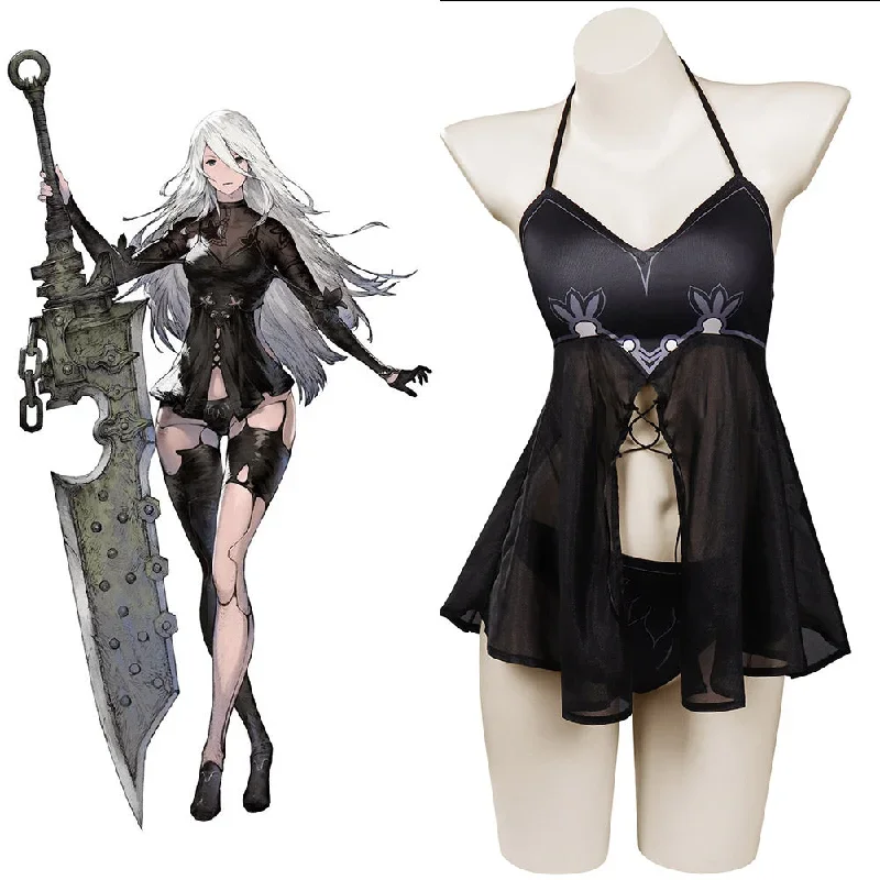 NieR:Automata YoRHa Type A No.2 Original Design Swimsuit Cosplay Costume