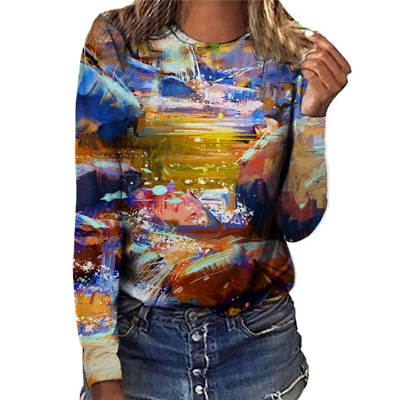 painting-natural-scenery-women-t-shirts-long-sleeve-tops-autumn-fashion-casual-streetwear-ladies-print-harajuku-cotton-tee-shirt