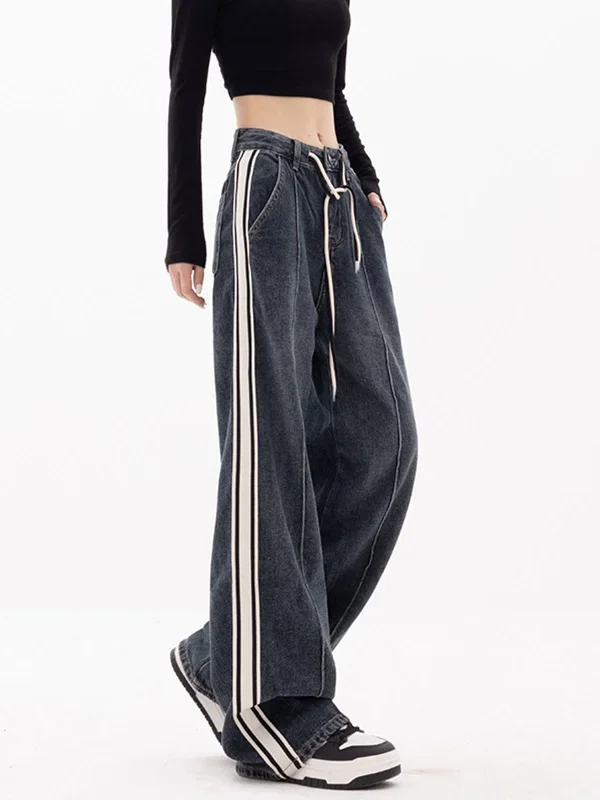 patchwork-denim-baggy-wide-leg-pants