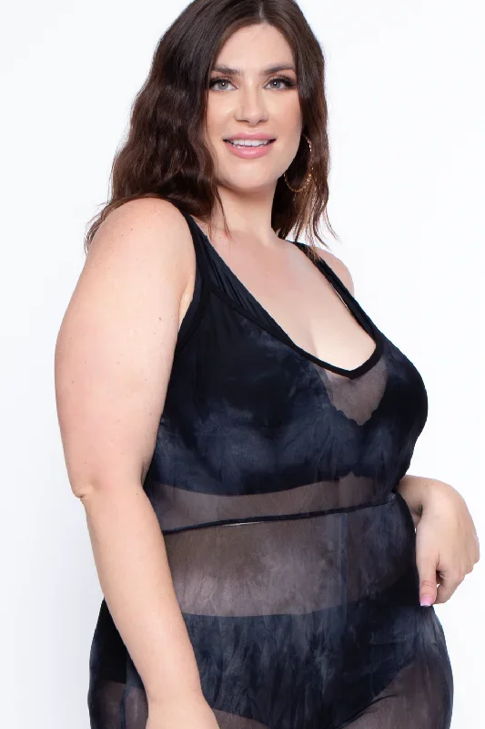 plus-size-tie-dye-cami-mesh-coverup-jumpsuit-black