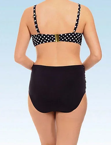 polka-dot-split-plus-size-swimsuit