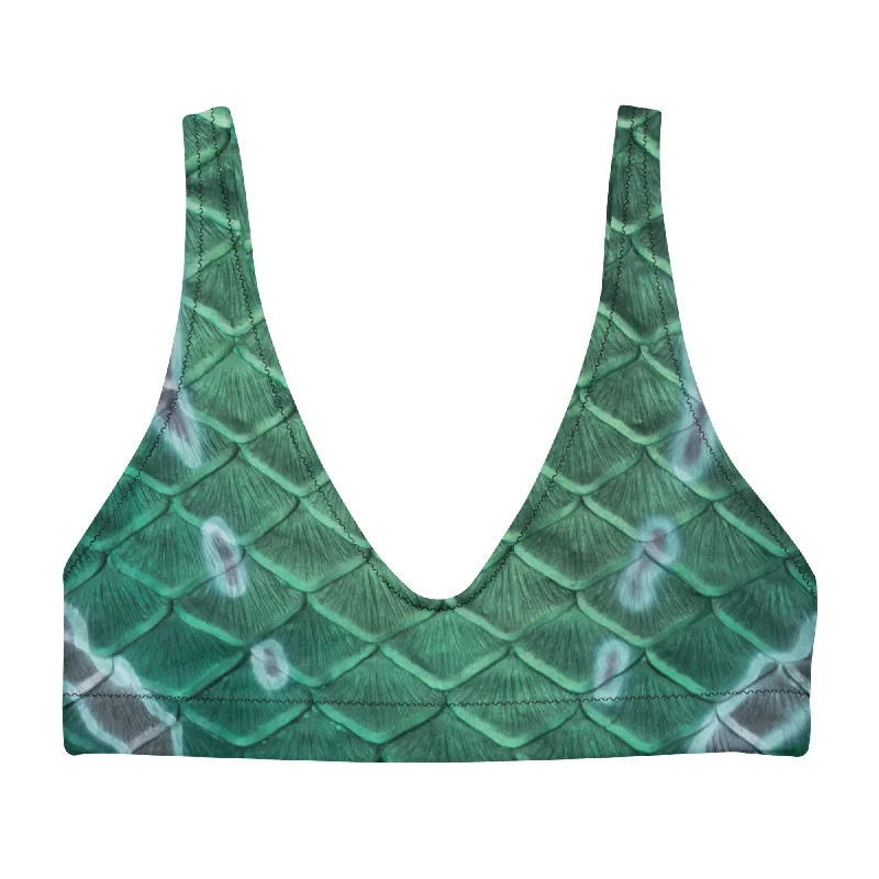 The Dark Sea Recycled Padded Bikini Top