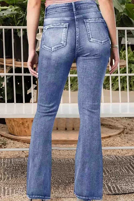 retro-side-button-mid-rise-flares-jeans