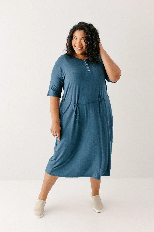 'Rhonda' Nursing Friendly Lounge Dress