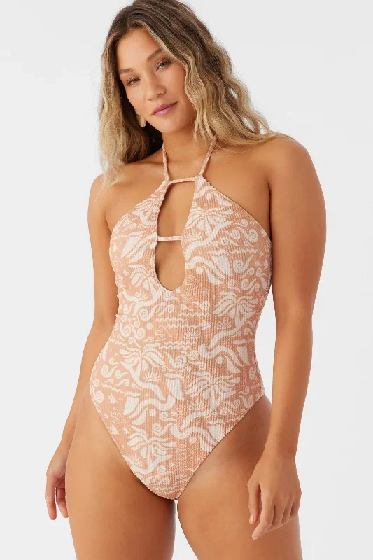 ROAM SLOW RIB SANTA CRUZ CHEEKY ONE-PIECE