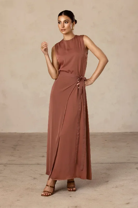 sadia-sleeveless-maxi-dress-skirt-set-pecan