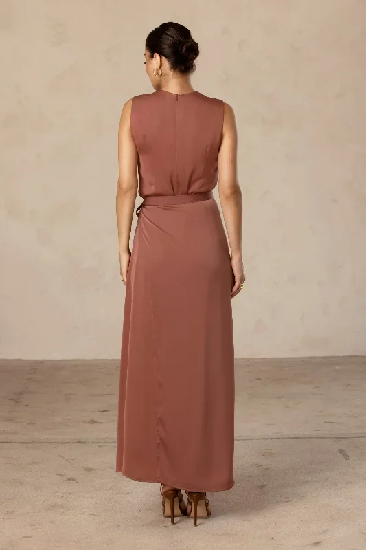 sadia-sleeveless-maxi-dress-skirt-set-pecan