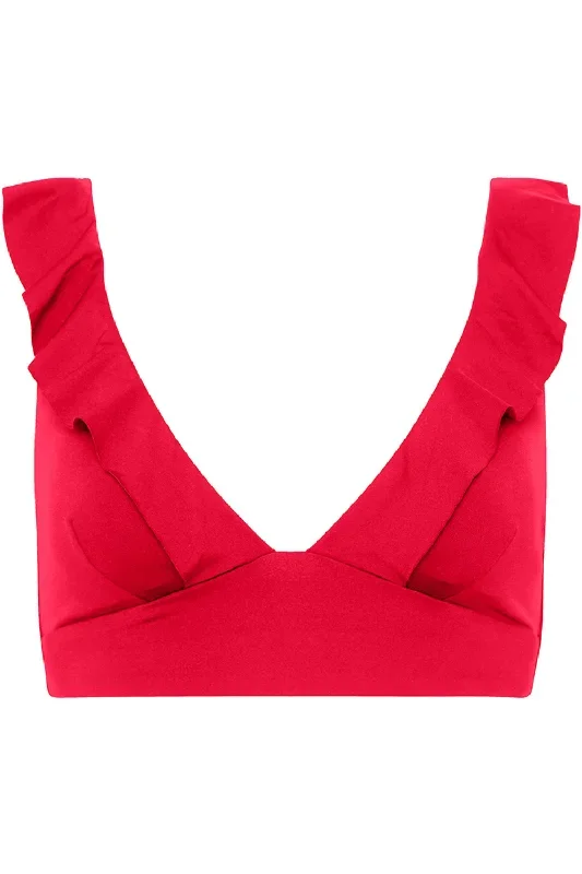 sea-level-eco-essentials-frill-bikini-top-red